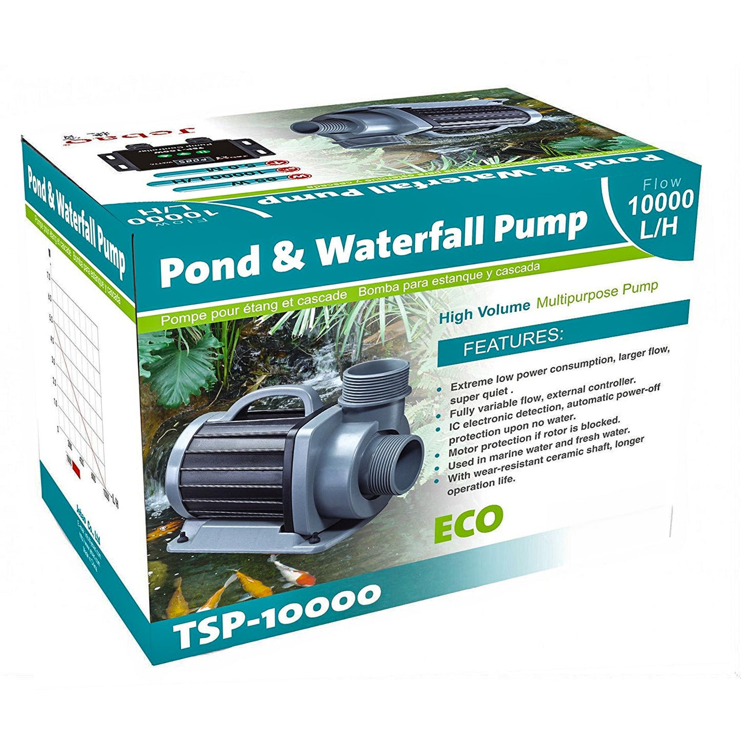 Jebao TSP - 10,000 L/Hr Water Pump with Flow Controller