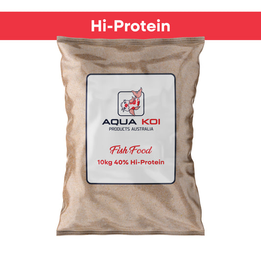 Aqua Koi 10kg 40% Hi-Protein Fish Food