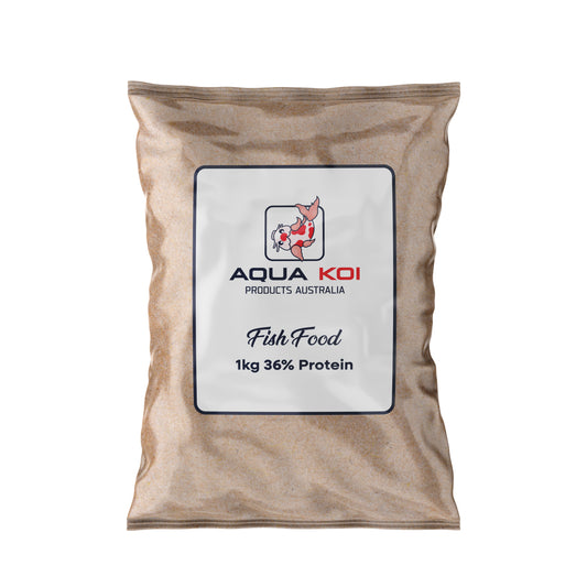 Aqua Koi 1kg 36% Protein Fish Food