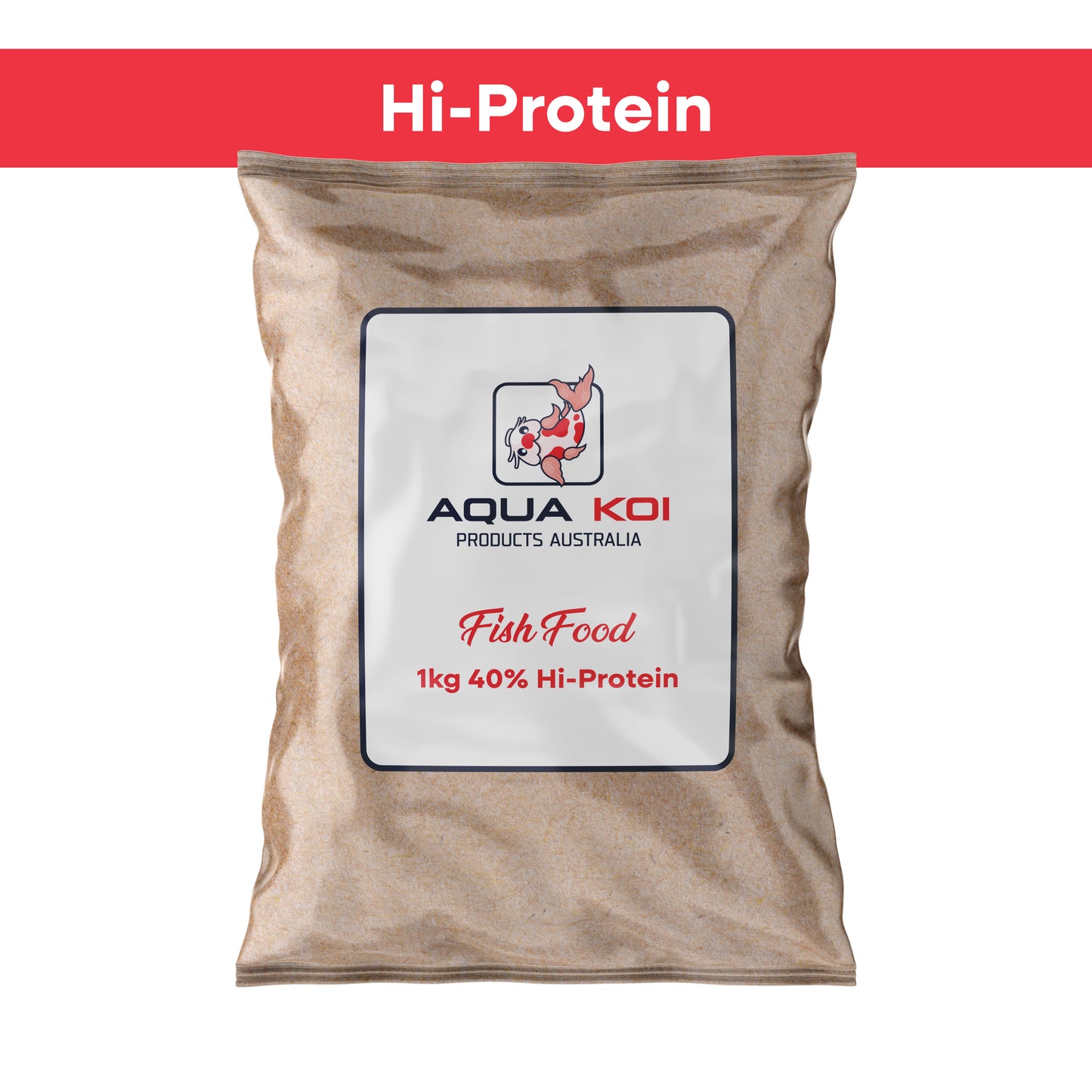 Aqua Koi 1kg 40% Hi-Protein Fish Food