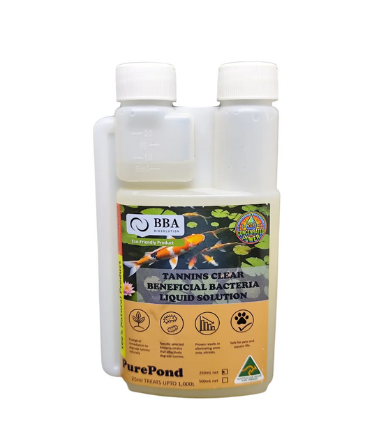 PurePond - Tannins Clear Beneficial Bacteria 500ml