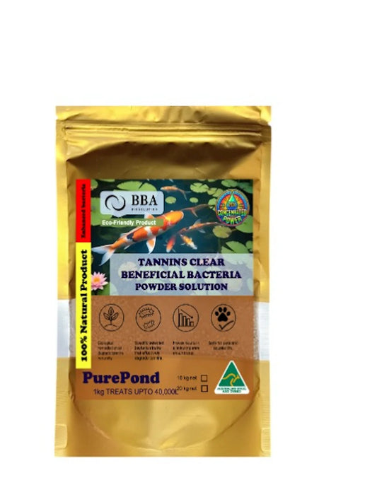 Tannins Clear Beneficial Bacteria - Powder Solution 250g
